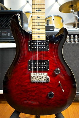 Prs se custom 24 red black