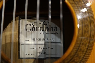Cordoba 55 FCE thinbody