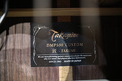 takamine DMP500 custom takumi