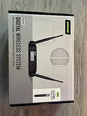 Bộ Mic Shure Beta 87A GLX-D Digital Wireless System