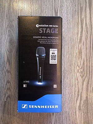 Mic Sennheiser Evolution 900 Series Stage Dynamic Vocal Microphone E945