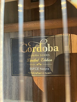 cordoba ESPANA series 55 FCE Negra