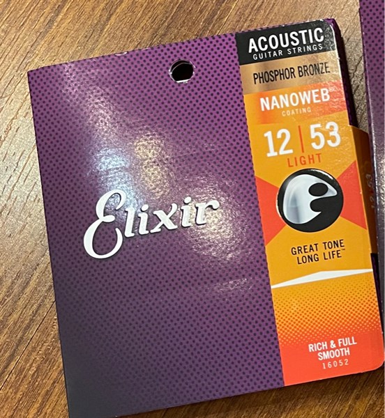 Dây Elixir Acoustic 12-53