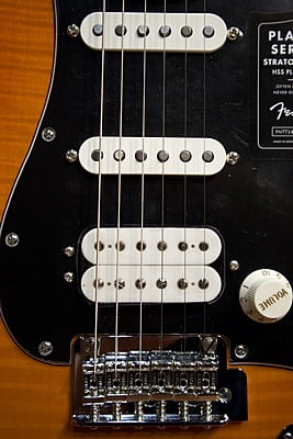 Fender player HSS plus top aged