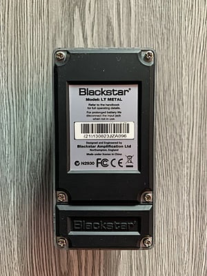 Fuzz Blackstar model LT Metal