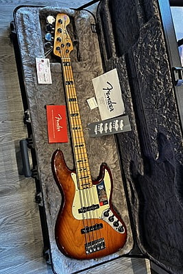 Fender Jazz Bass Elite USA Tobacco Bust