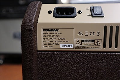Fishman Loudbox mini có Bluetooth
