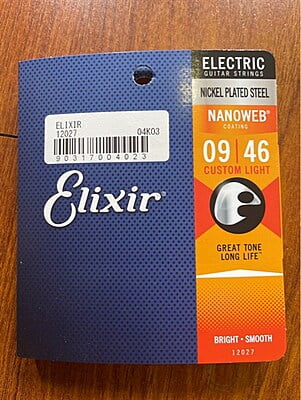 Dây Elixir điện 9-46 NanoWeb