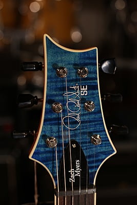 PRS SE Signature Zack Myers Blue Semi Hollow