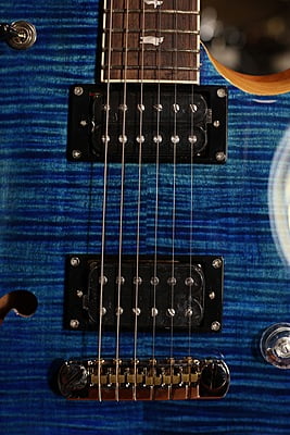 PRS SE Signature Zack Myers Blue Semi Hollow