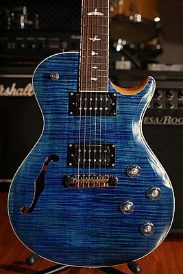 PRS SE Signature Zack Myers Blue Semi Hollow