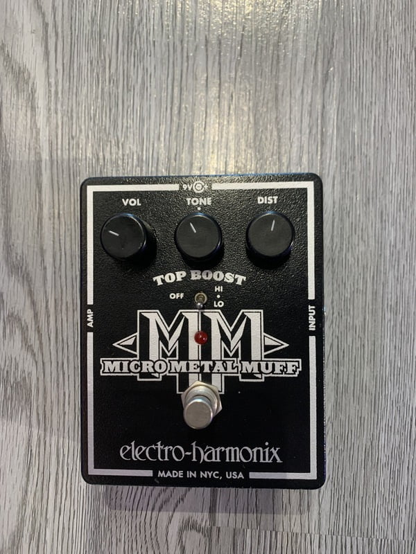 Fuzz Electro Harmonix Micro Metal Muff Top Boost