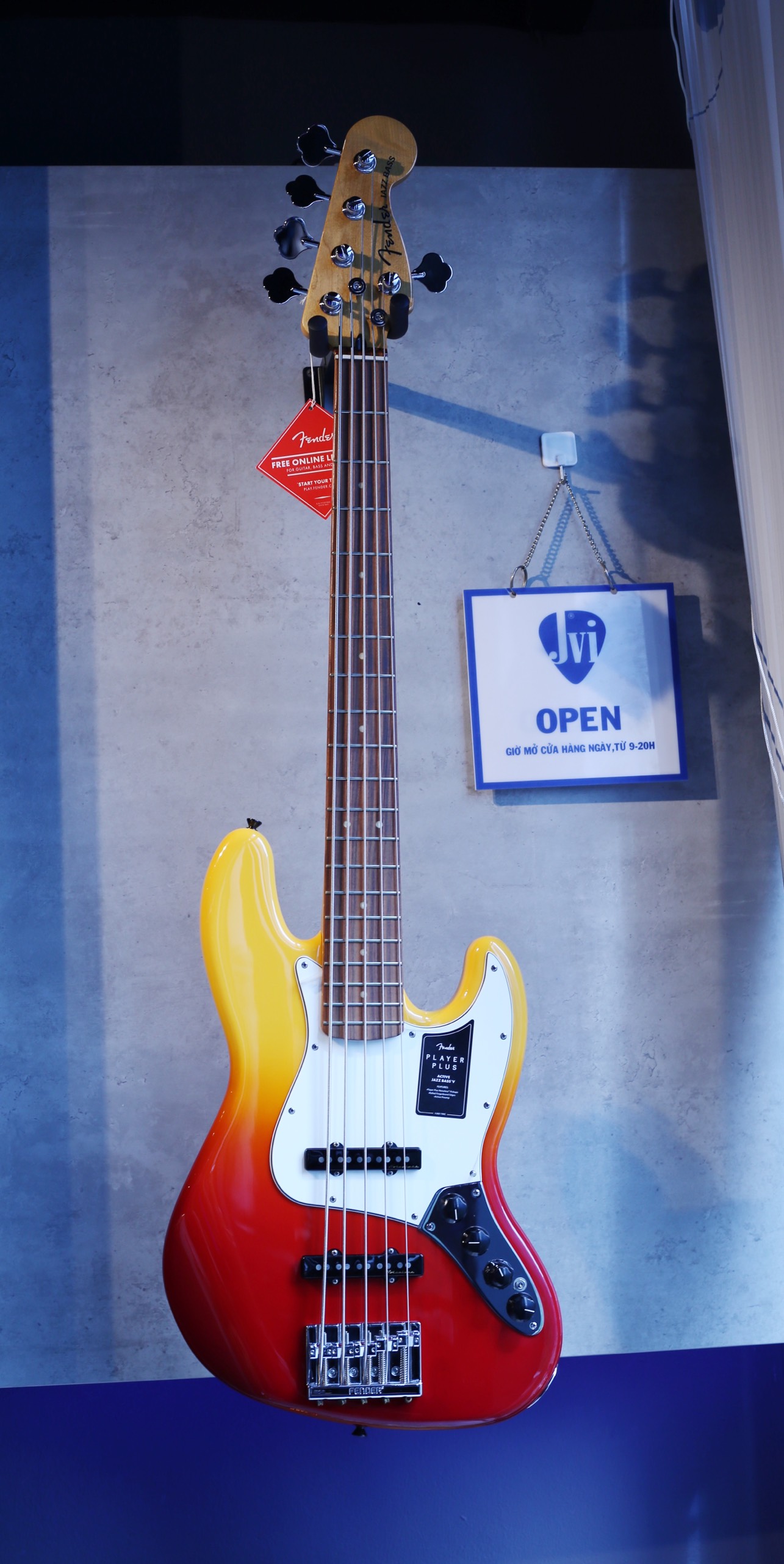 Fender Jazz bass Player plus V - made in mexico