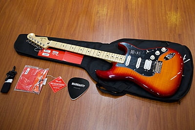 Fender player HSS plus top aged