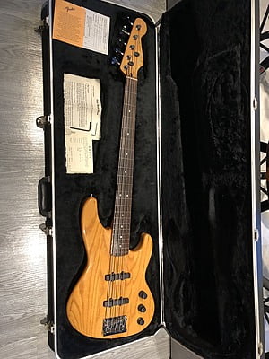 Fender USA Jazz Bass Plus V NAT RN