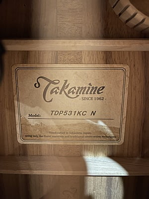 Takamine TDP531 Takamine TDP531